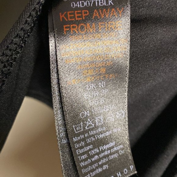 Topshop black bodysuit - Picture 2 of 4